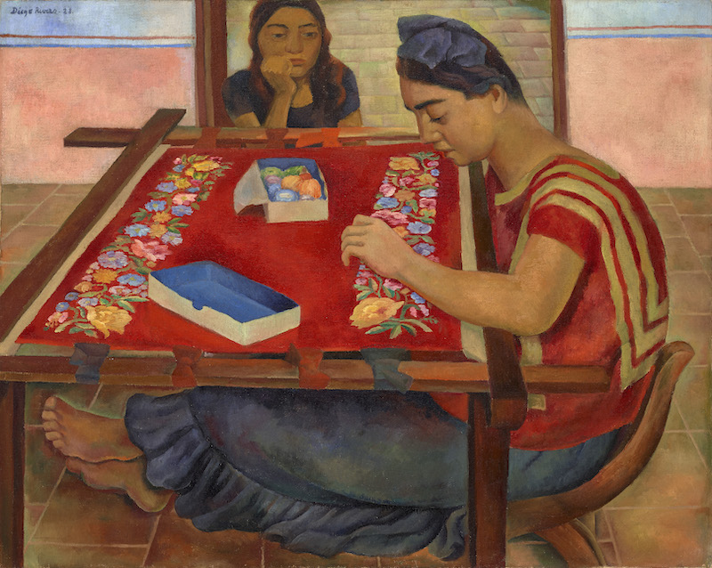 La bordadora (The Embroiderer), 1928